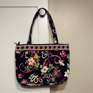 Vera Bradley Ribbons pattern (Winter 2012) Tote. Like New! Very cute tote!